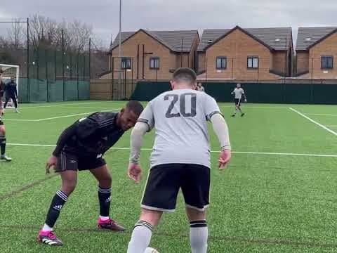 Video of Edan, Black kit, #13 midfield & Wing