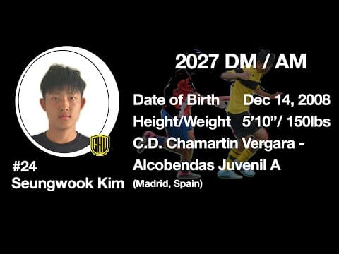 Video of Dec 22-24, 2024 Winter ID Camp