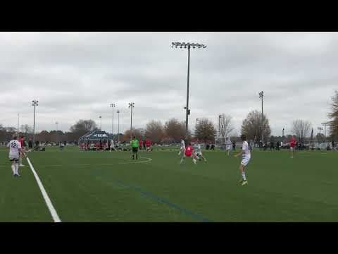 Video of Ryan Stillman 2023 CDM - Connecticut Football Club ECNL South Carolina Showcase highlights, Dec 2022