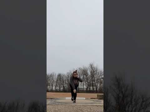Video of Alexis Wood 2021 Grad Shot Put Throw #1