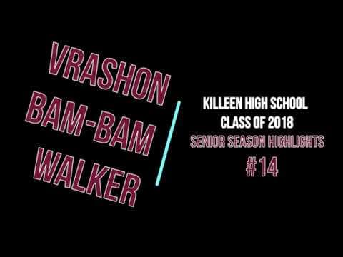 Video of OLB Vrashon Walker C/o 2018 Sr Highlights 