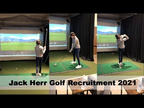 Video of Jack Herr Golf Recruitment Video Class of 2020
