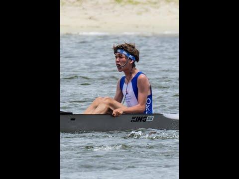 Video of NC: Coxswaining | 2022 USRowing Central Youth Championships | Men's U17 8+ Time Trial