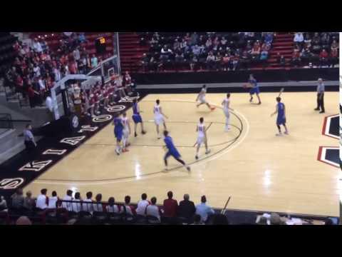 Video of Lob play against zone