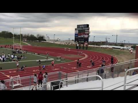 Video of 200m PR - Frisco Invitational 2017