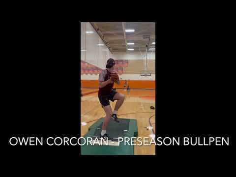 Video of 2023 Preseason Bullpen Owen Corcoran