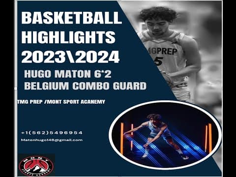 Video of Hugo Maton Highlights 2023/2024