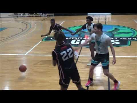 Video of Liam Craven (White #2 Combine Academy) vs.  1of1 [19pts 13reb 5ast] 6’2 185 CG. 3.8gpa
