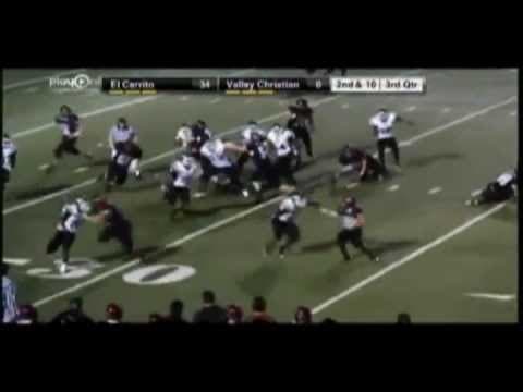 Video of DERIK "DJ" CALHOUN JUNIOR FOOTBALL HIGHLIGHTS EL CERRITO,CA.2012 .