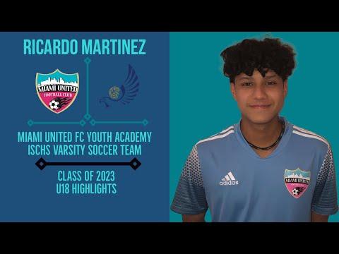 Video of Ricardo Martinez highlight tape (Class of 2023) Miami united youth academy | ISCHS Varsity soccer