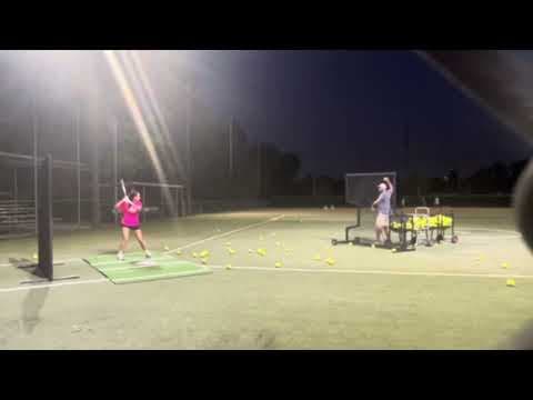 Video of Hitting Practice from 9/6/23