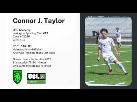 Video of USL Academy Offensive/Passing Highlights