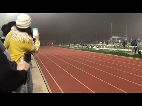 Video of TMHS Wildcat Relays 2/22/19 200m Lane 1