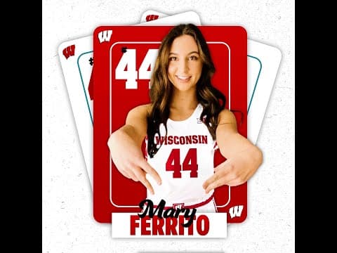 Video of Mary Ferrito -- University Of Wisconsin WBB -- 2022-2023