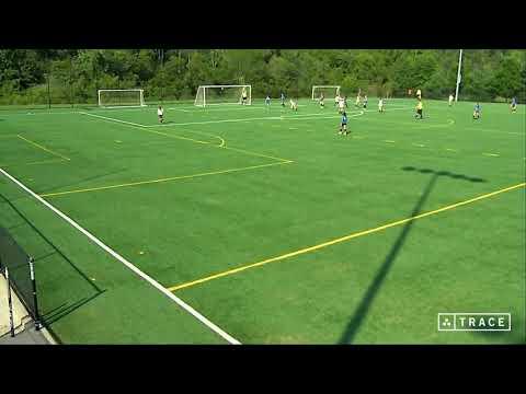 Video of Throw in, Ciera wins ball and takes shot off crossbar that bounced in and out, lol
