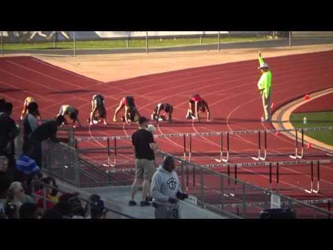 Video of District 100mH Finals