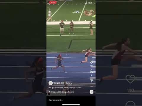 Video of Kyla Motley - 100H - Alan B. Shepard 2022