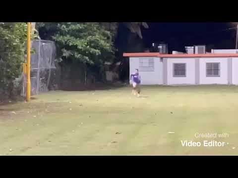 Video of 60yd and fielding Jeremy Colón 2020 1B