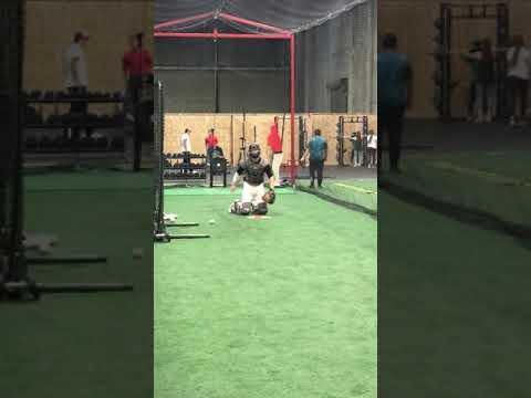 Video of Jacob Elias Catching Drills
