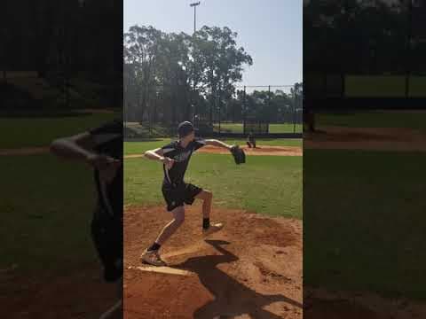Video of Rocky Balboa Yates RHP College Baseball Recruiting Video - Class of 2020