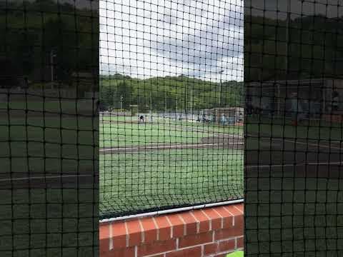 Video of Single to 3rd base, hustled and beat it out 