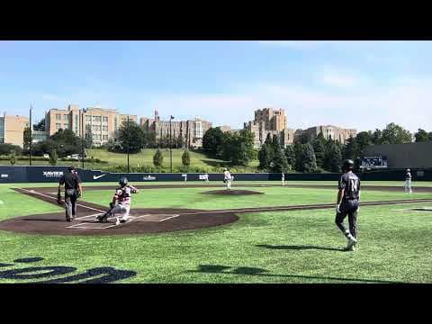Video of Full AB Triple at 17U National Championship-Xavier University, home to 3B 11.5 seconds 