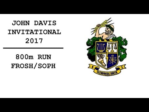 Video of Will's 1st outdoor 800 meters - freshman year (2017)