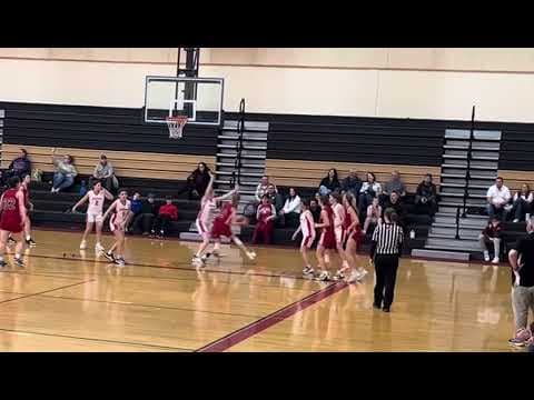 Video of Post work - Creating space on a decent opponent and scoring.  Charlotte #12 in red.