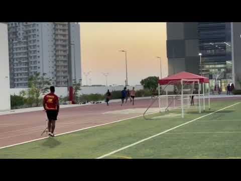 Video of Omari Mills 22.41 200m PB