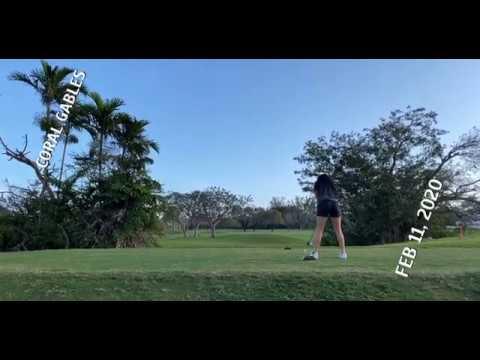 Video of Golf swing from the side