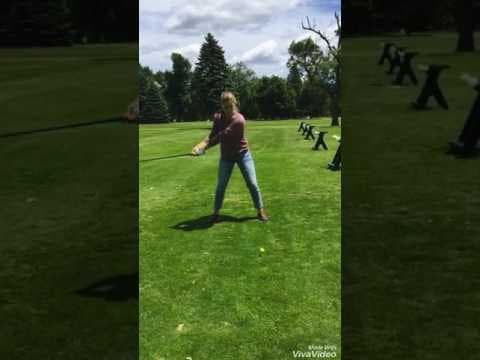 Video of Anneke Weg's golf swing video