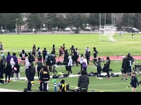 Video of Lane 3/ 9.75 4X1 split/ 2nd place overall/ Cy Ranch Mustang Relays