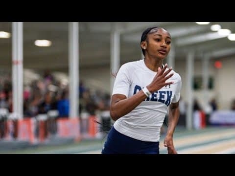 Video of 300m PR - 40.69 (white top with short sleeve)