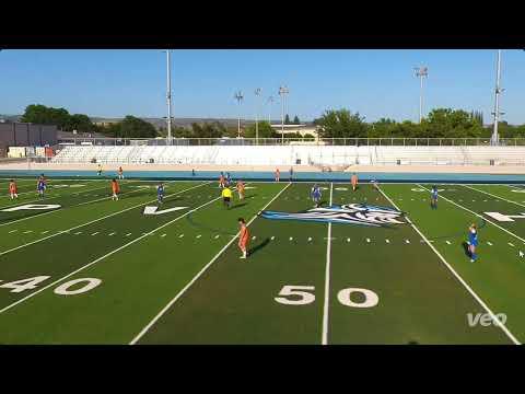 Video of CDA v SV Rush, 5/19/2024 (#9, blue jersey, midfield)