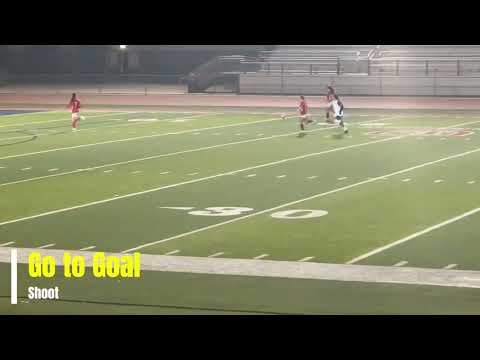 Video of HS Jr Year (23-24): #10 Sophia Gonzales - Navy/White Jersey