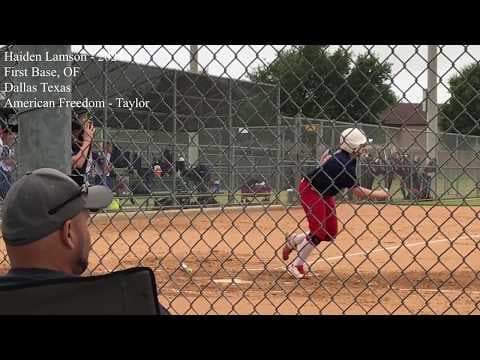 Video of Haiden Lamson - In Game Batting Highlights
