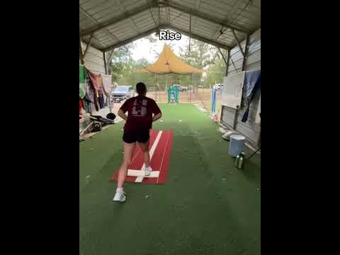 Video of Pitching practice 
