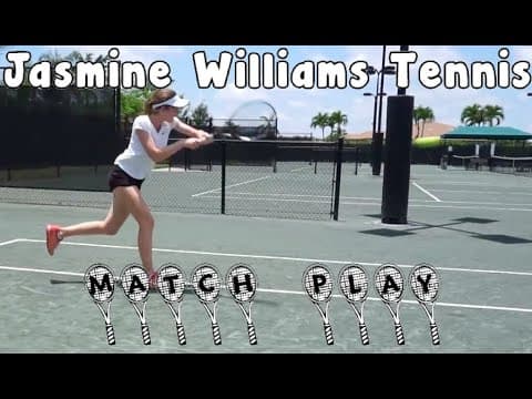 Video of Jasmine Williams Tennis Video