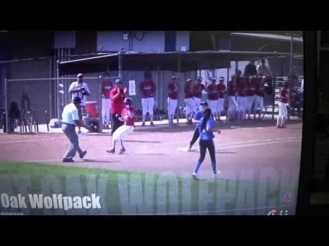 Video of Naomi Norco Varsity RF, CIF Playoff game 2015-getting one of two calls