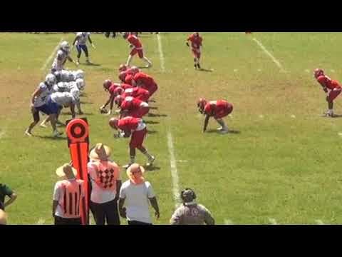 Video of #57 lalomilo iosefa left tackle