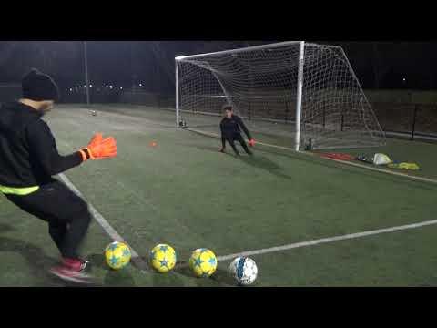 Video of Goalie training