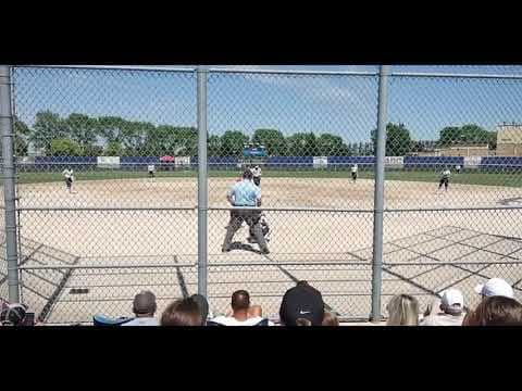 Video of RBI Double - 2021 Minnesota HS State Tournament