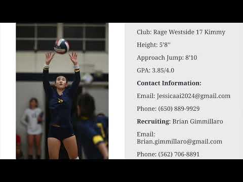 Video of Jessica Ai 24' Setter Highlights