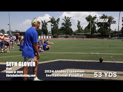 Video of 2024 Chris Sailer Kicking Underclassmen Inv.