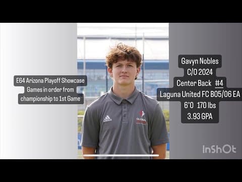 Video of E64 Arizona Playoff Showcase