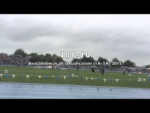 Video of Cam Bates UT State Champ 2015 Javelin 181-10