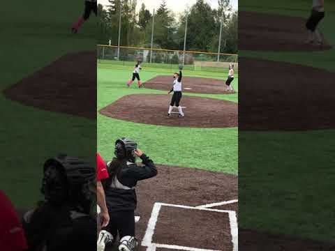 Video of Game Video: Allie Pitching