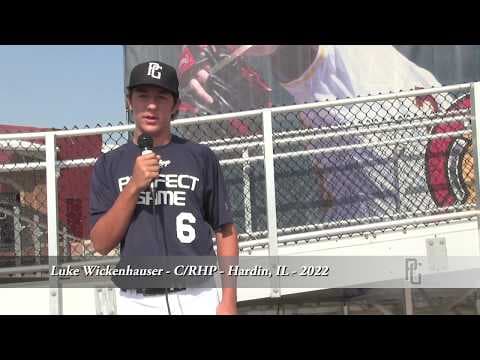 Video of Luke Wickenhauser - C/RHP - Hardin, IL - 2022