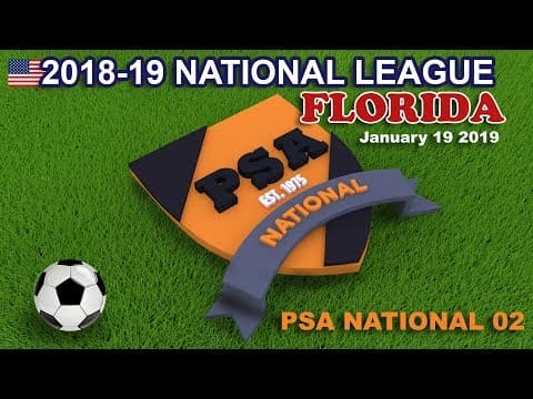 Video of USYS National League | PSA National 02 (NJ) vs. Nationals Union 02 Black (MI) | Lakewood Ranch, FL Jan 2019 (#13 neon jersey left back)