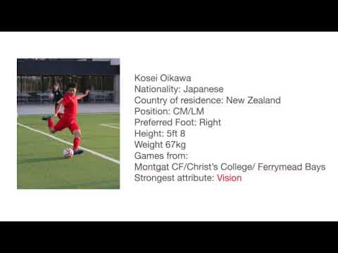 Video of Kosei Oikawa Highlights 2019-2020